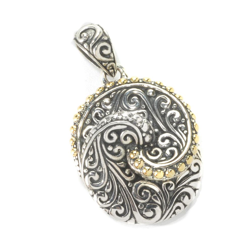 Balinese Swirl Pendant