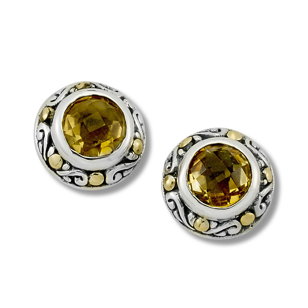 Ambang Earring- Citrine