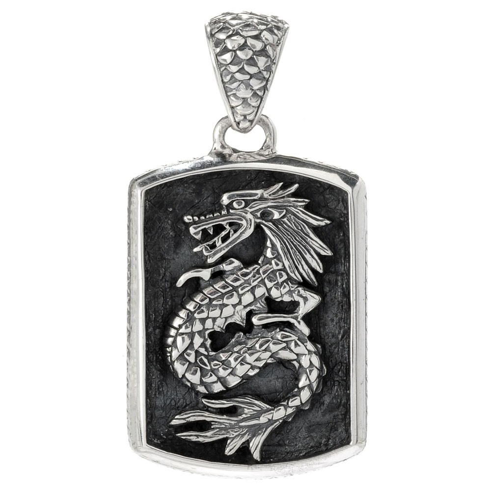 Shanghai Dog Tag Pendant