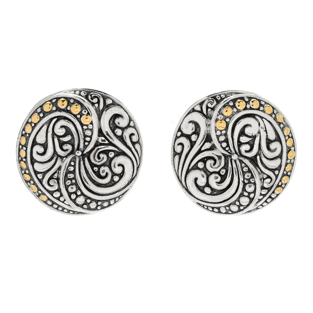 Balinese Swirl Earrings