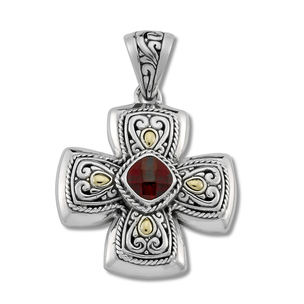 Awu Pendant- Garnet