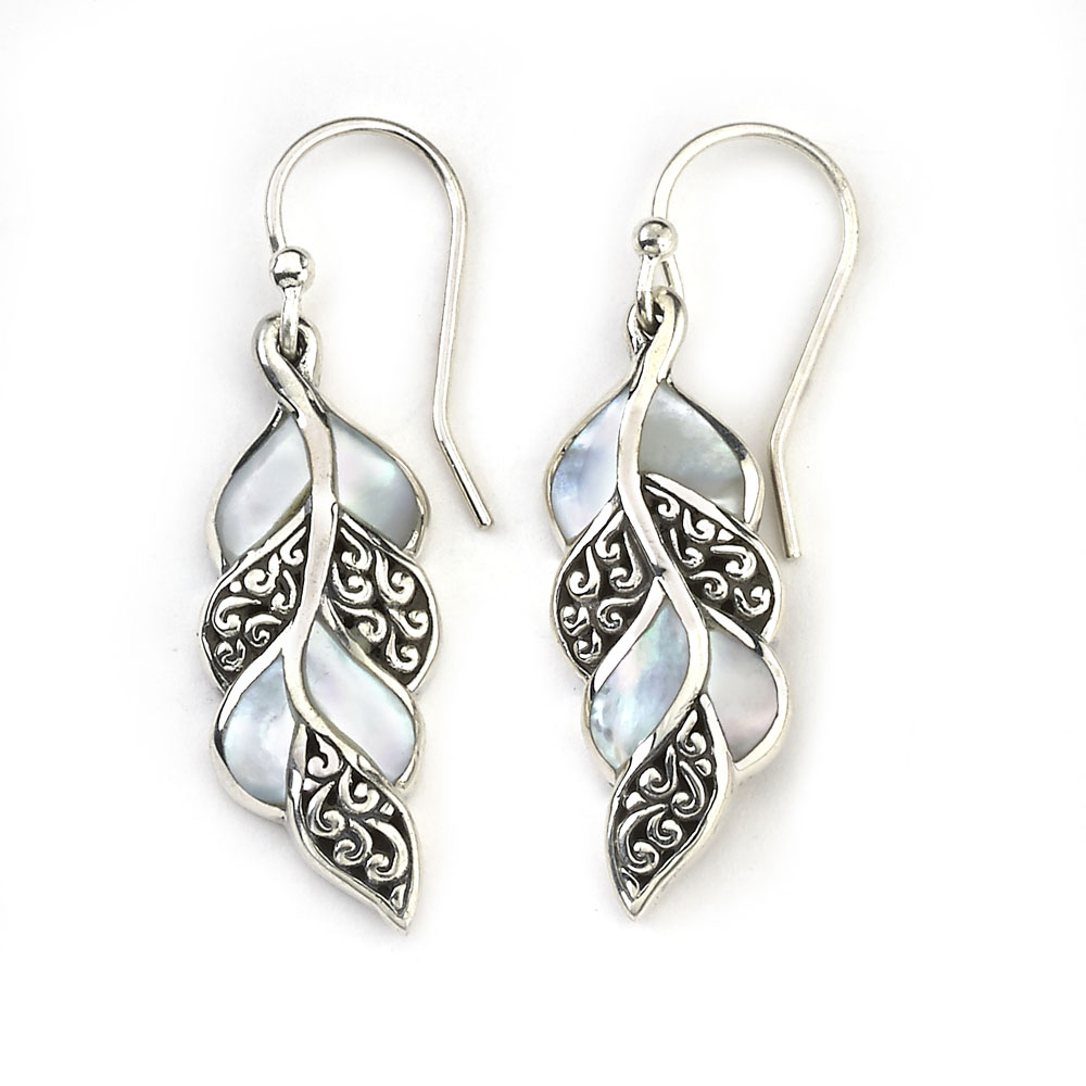 Cascada Leaf Earrings