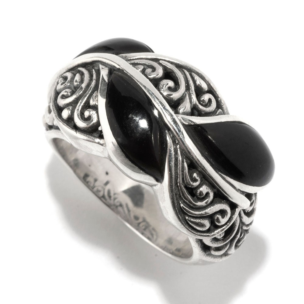 Cascada Leaf Ring