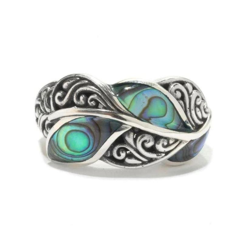 Cascada Leaf Ring