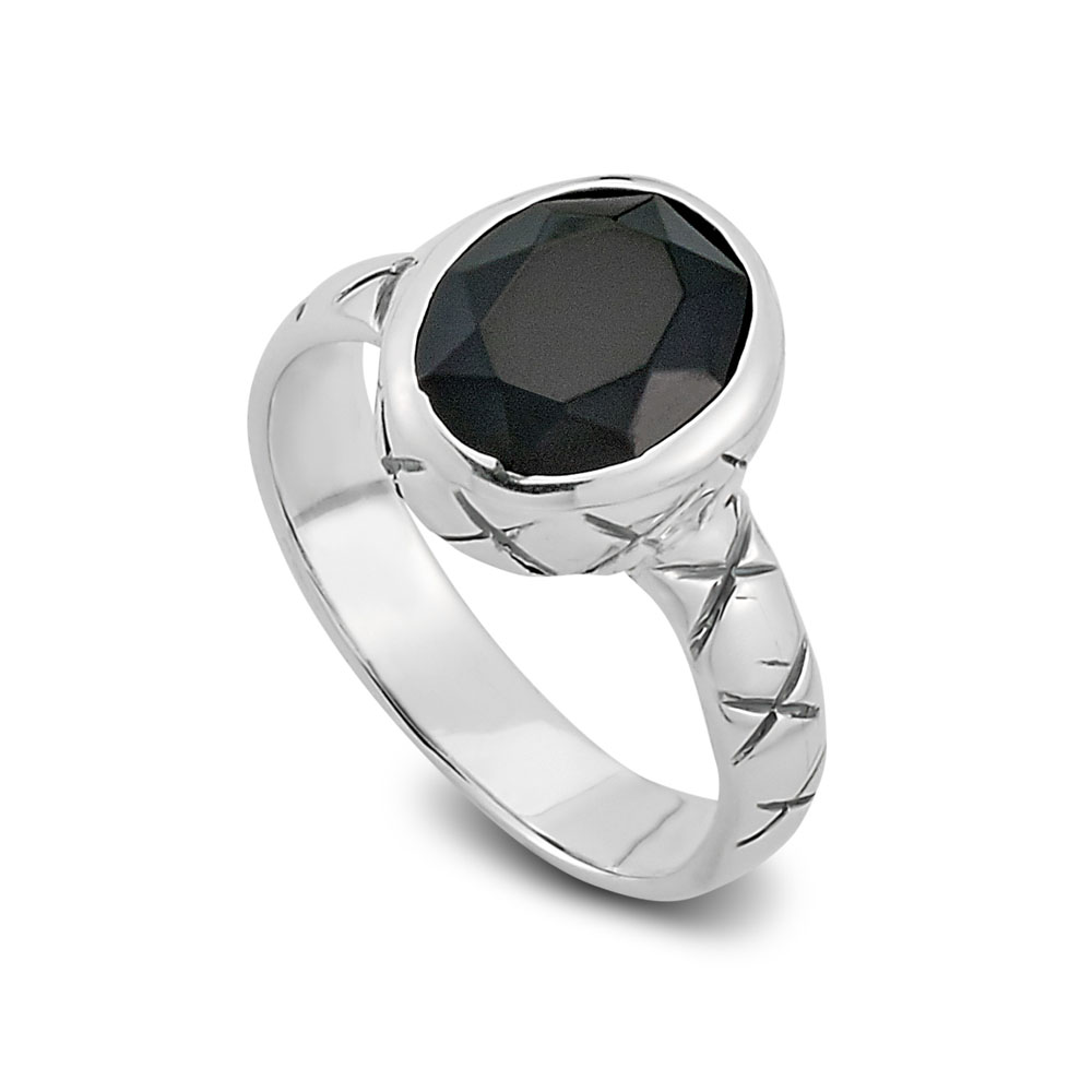 Salah Ring- Onyx