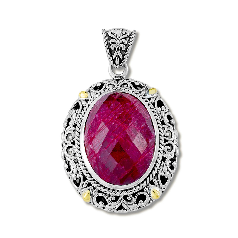 Balai Earring- Ruby