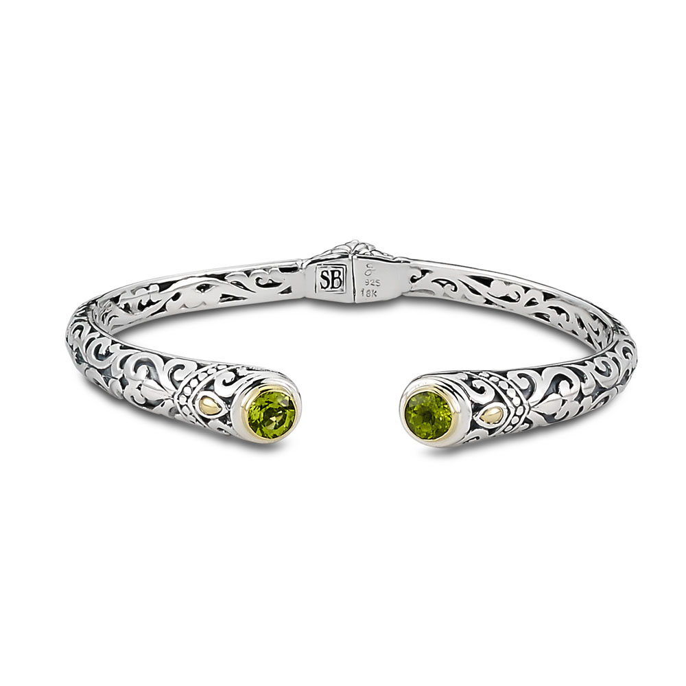 Kawalusu Bangle- Peridot