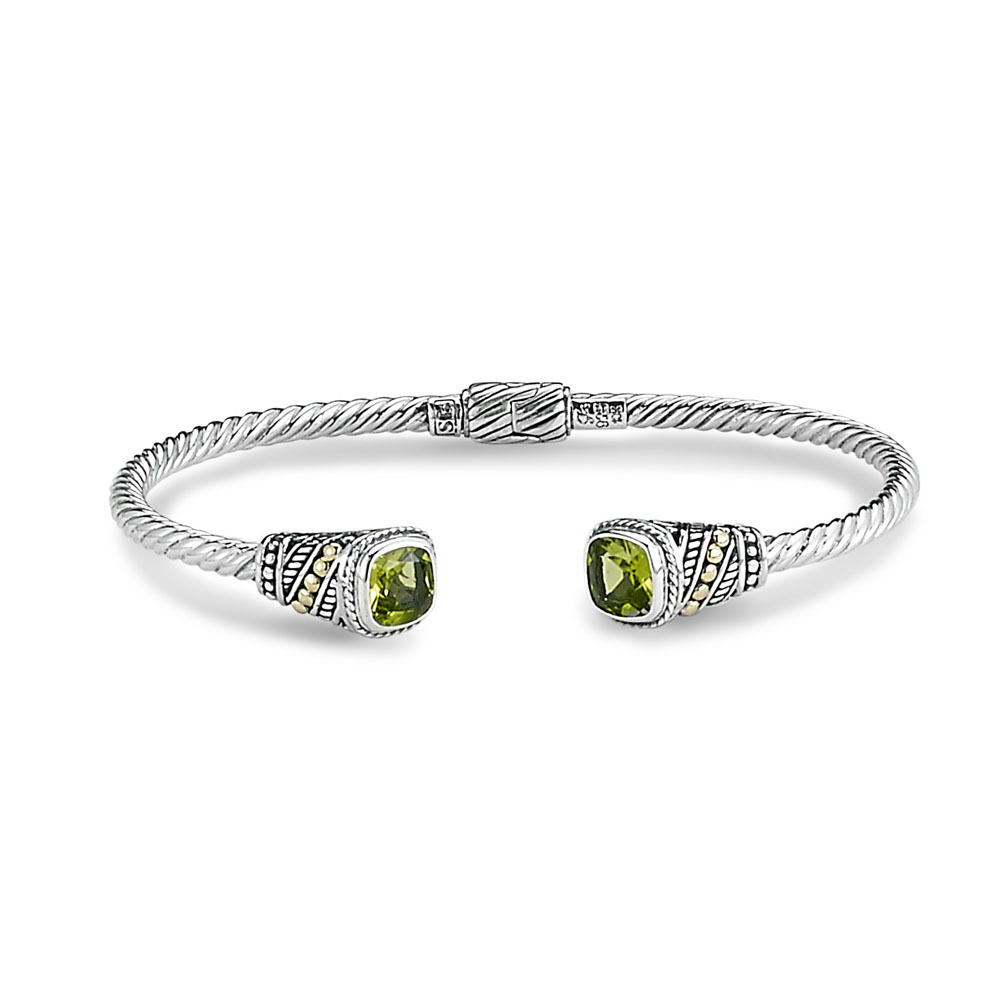 Saboke Bangle- Peridot