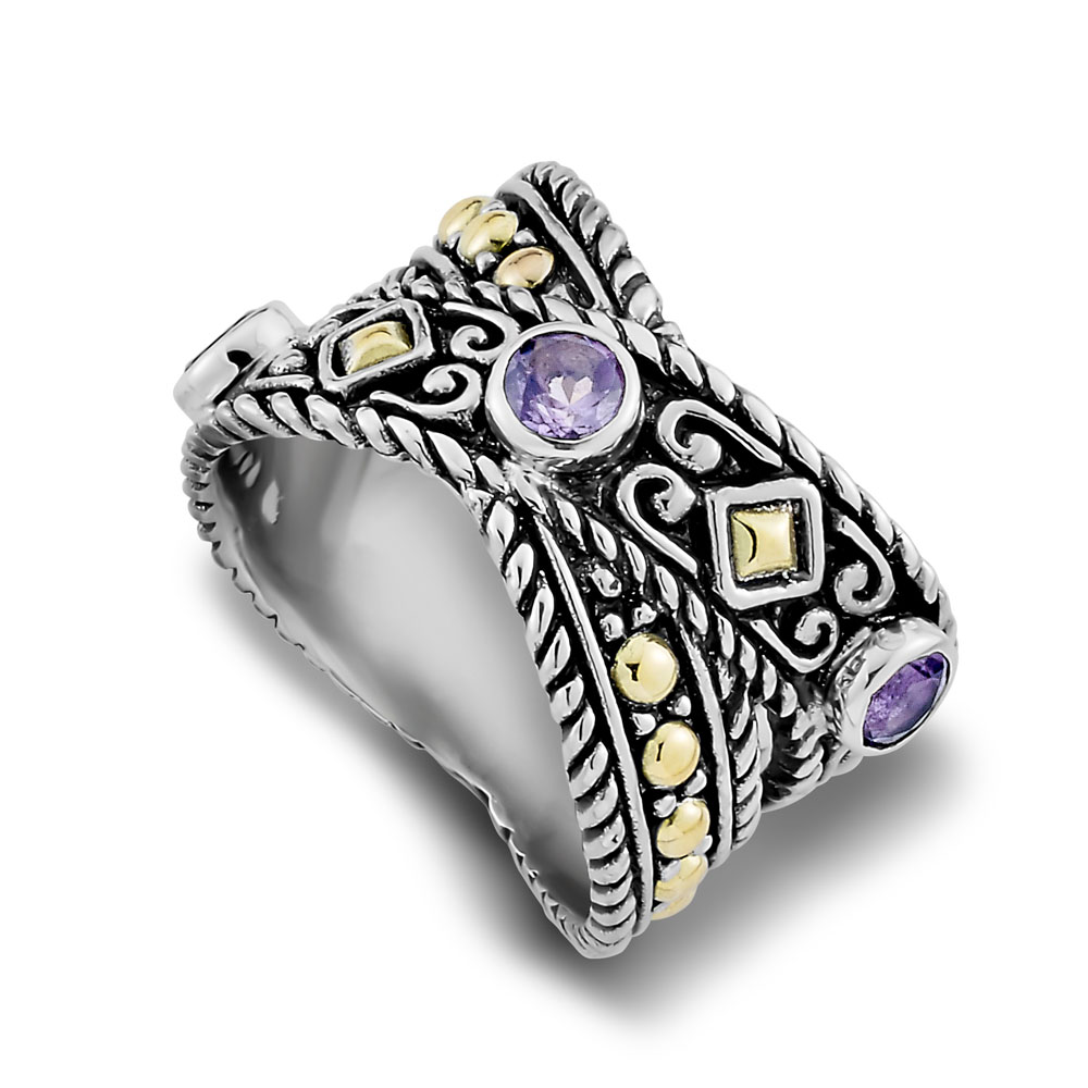 Ramu Ring- Amethyst