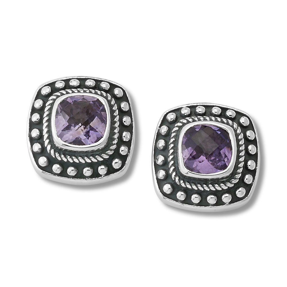 Berkah Earring -Amethyst