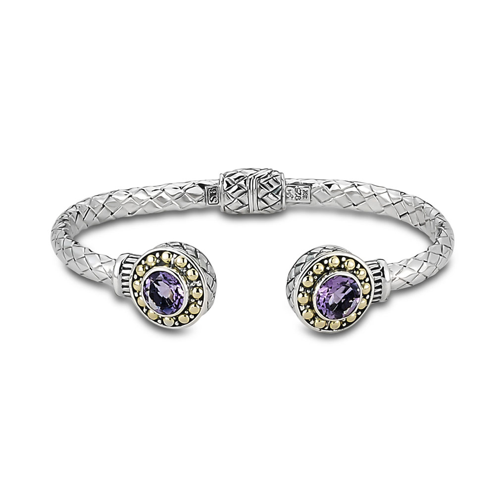 Buena Bangle- Amethyst