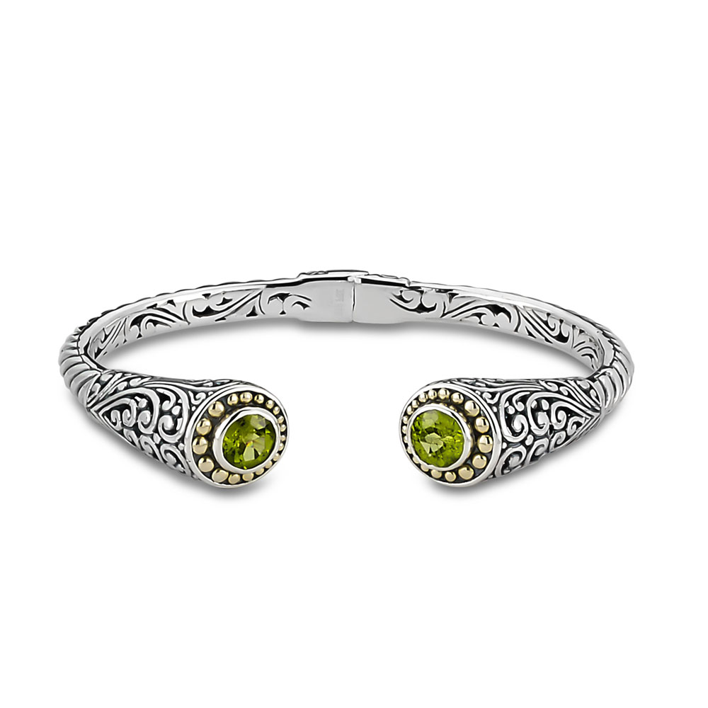 Ratai Bangle- Peridot