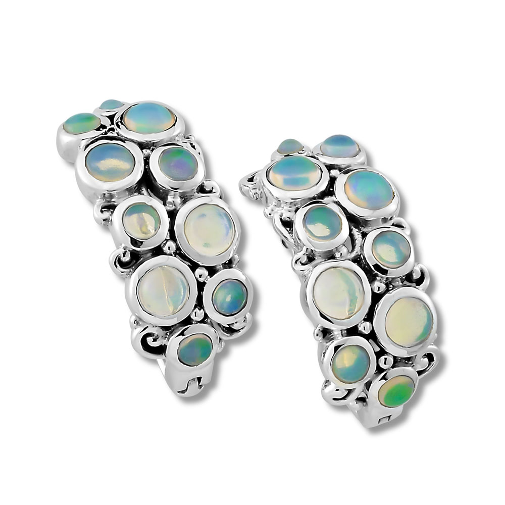 Sari Earring- Opal