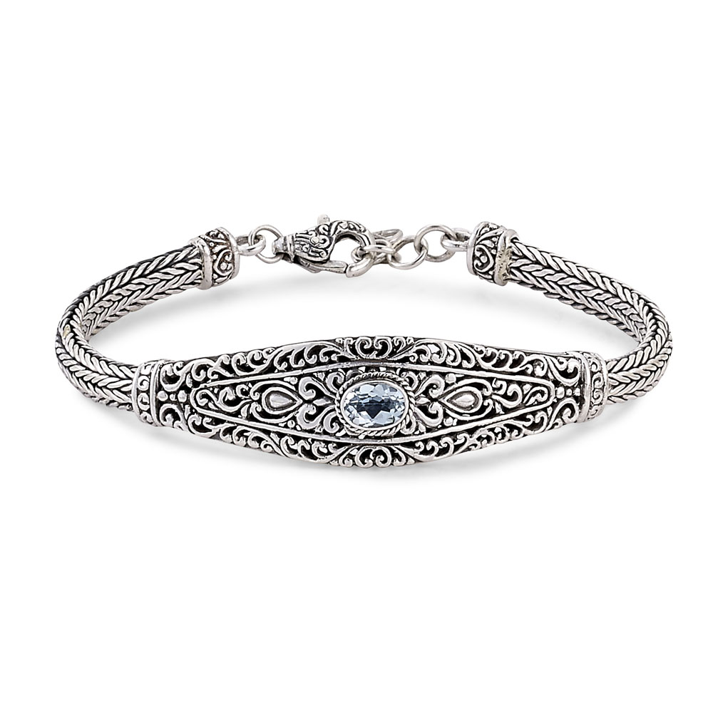 Argo Bracelet- Blue Topaz