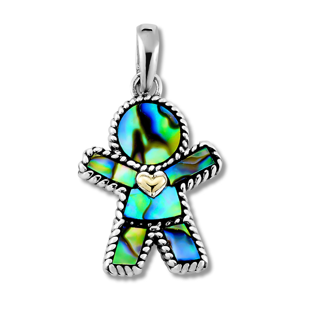 Kawi Boy Reversable  Pendant