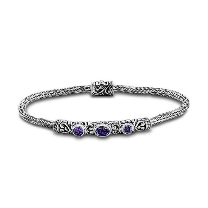 Agam Bracelet- Amethyst