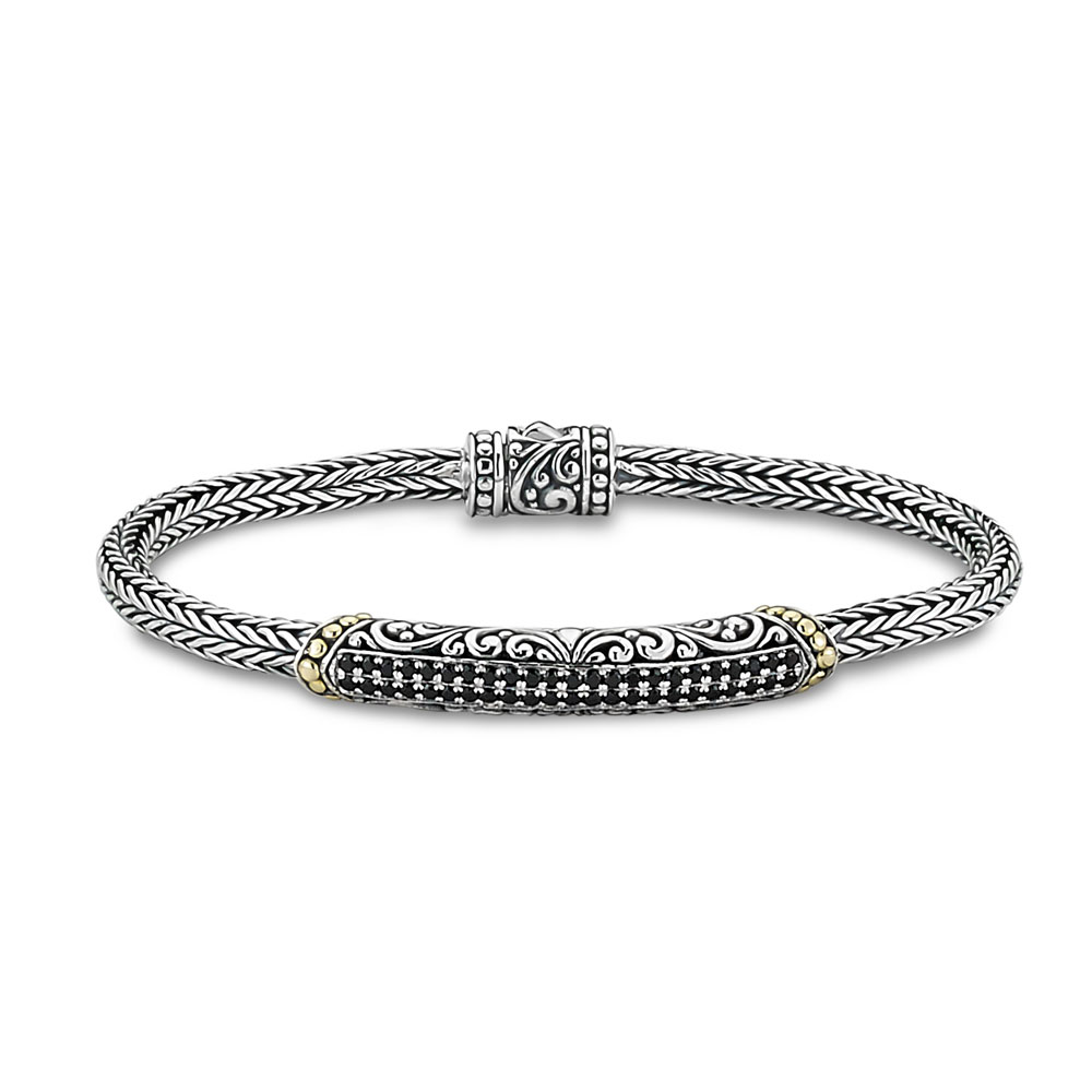 Inong Bracelet- Black Spinel