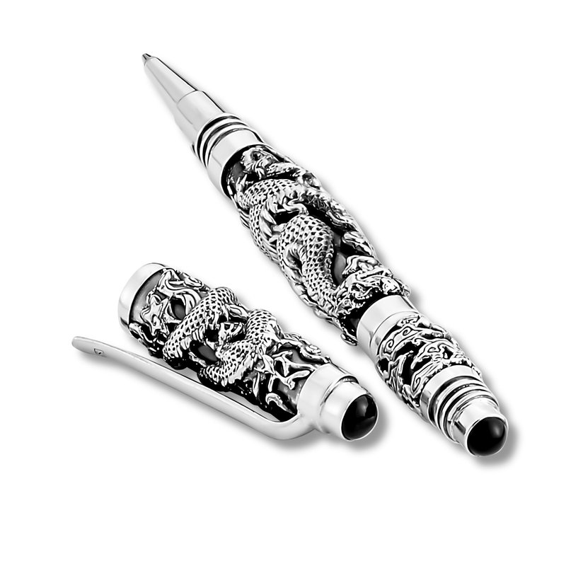 Dragonis Pen- Blue Topaz