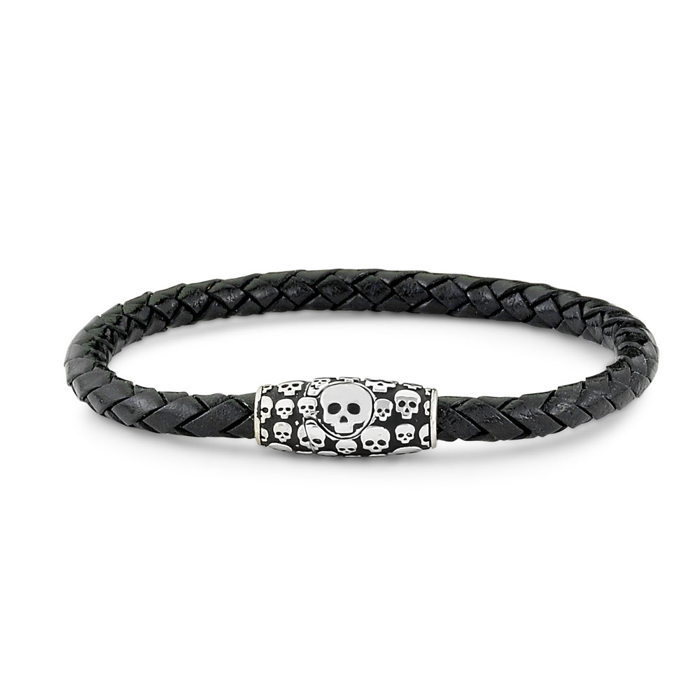 Tobaru Bracelet- Black Leather