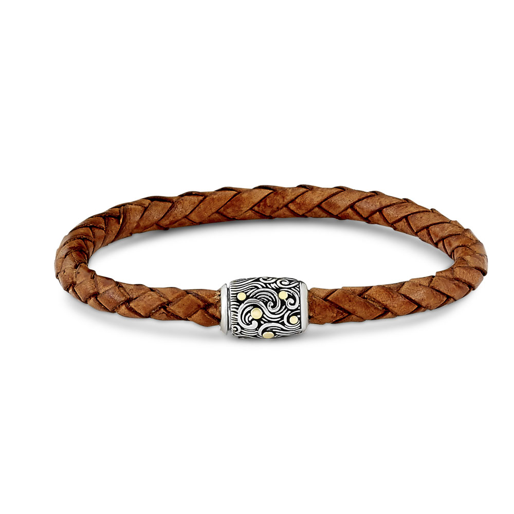 Ranu Bracelet- Brown Leather