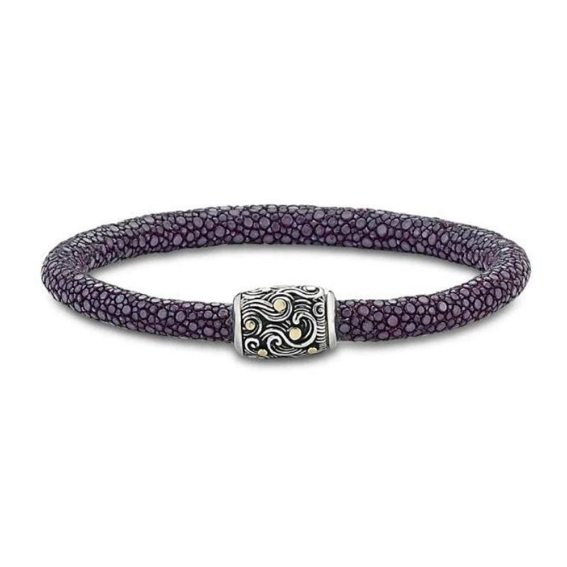 Ranu Bracelet- Lavender Stingray