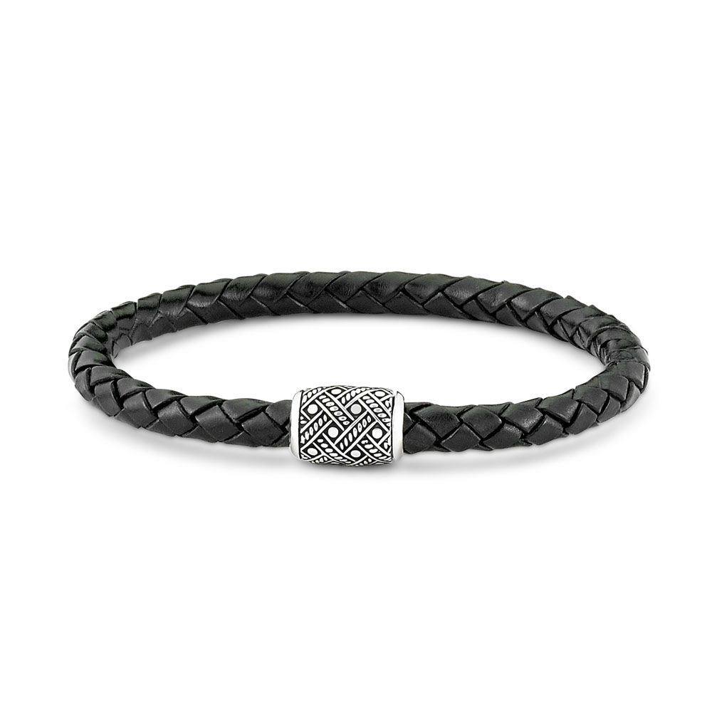 Tara Bracelet- Black Leather