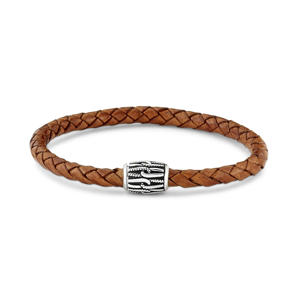 Otota Bracelet- Brown Leather