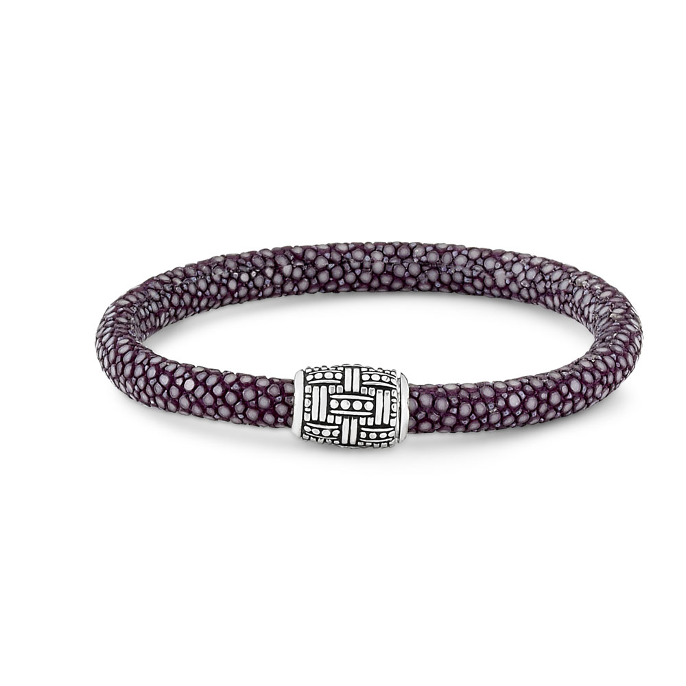 Lewotolo Bracelet- Lavender Stingray