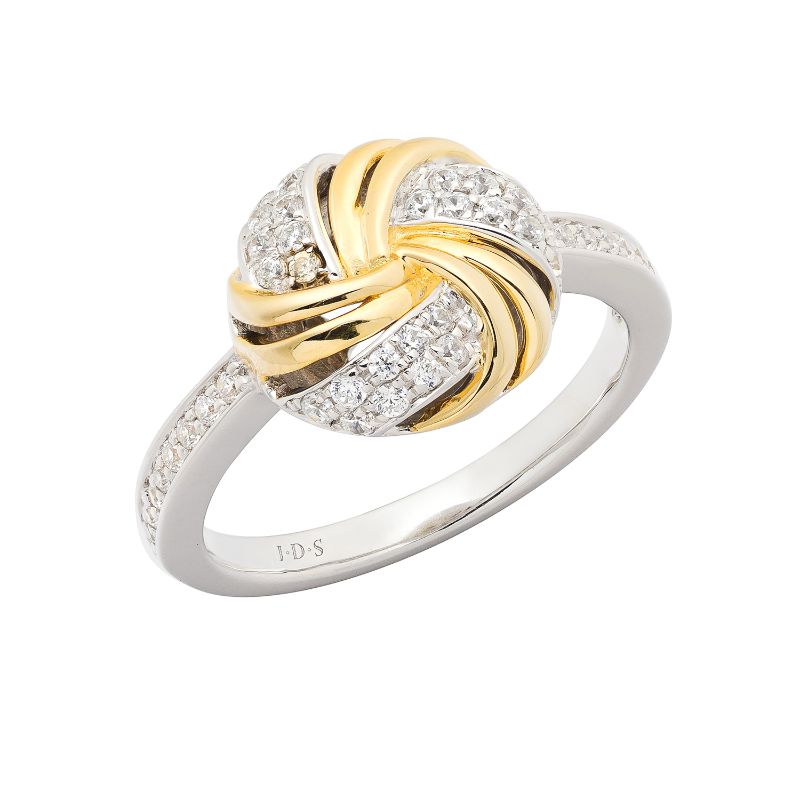 Diamond Two Tone Ring
