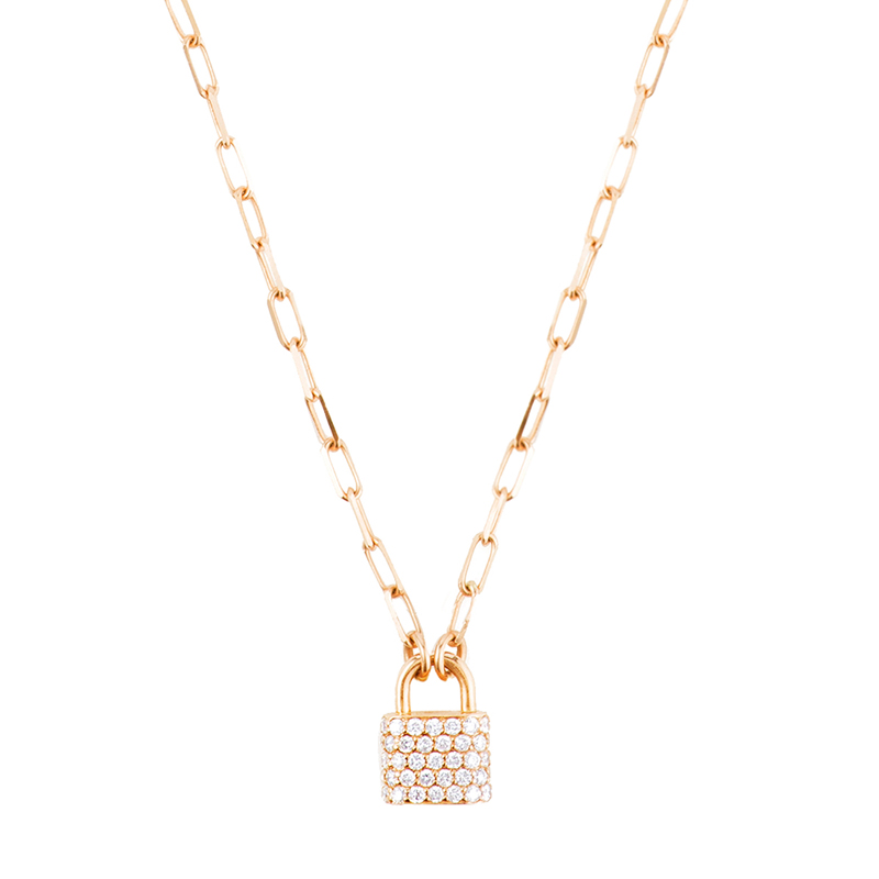 Padlock Necklace
