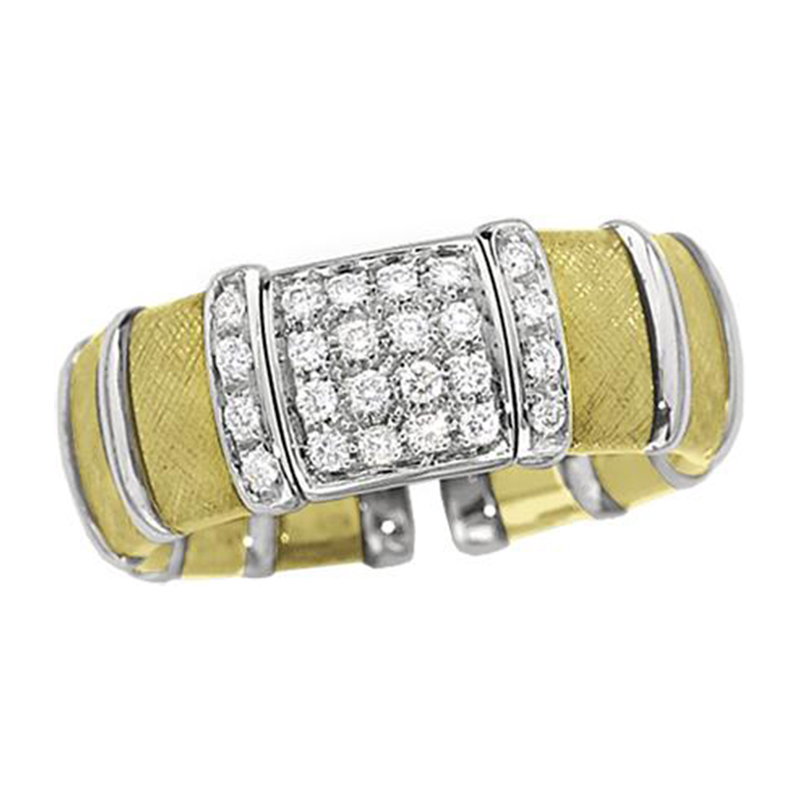 18k and Sterling Silver Henderson Collection Ring