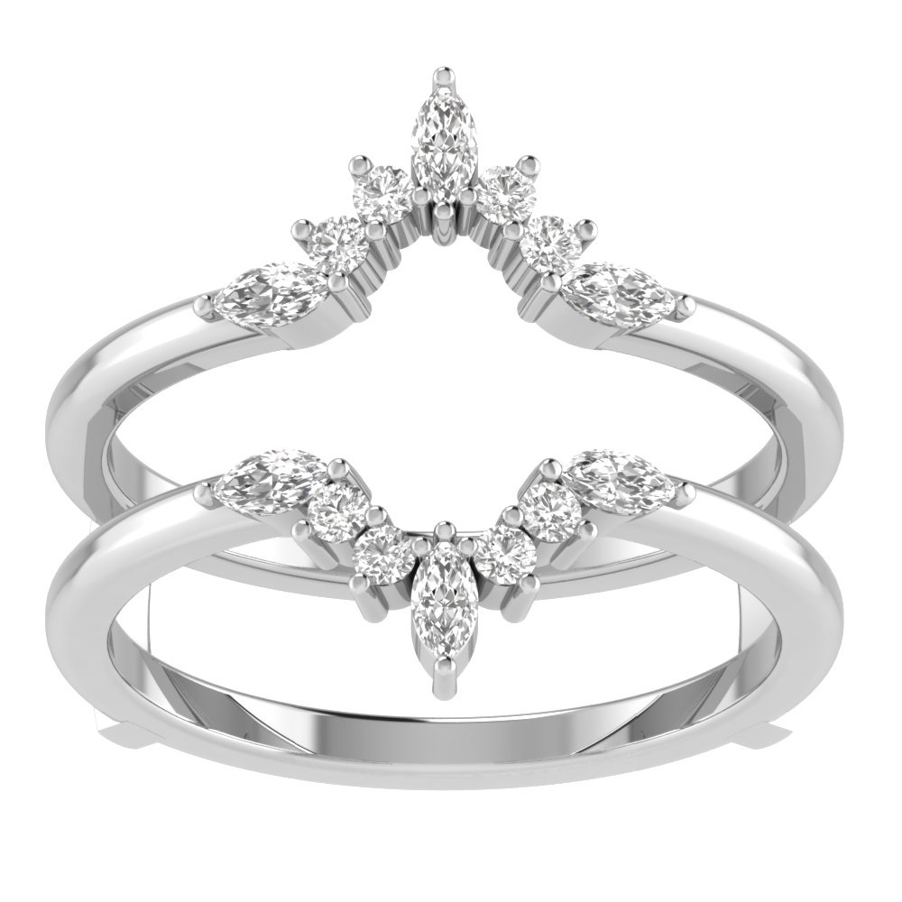 Diamond Engagement Ring Guard, Metal Ring Guard - valleyresorts.co.uk