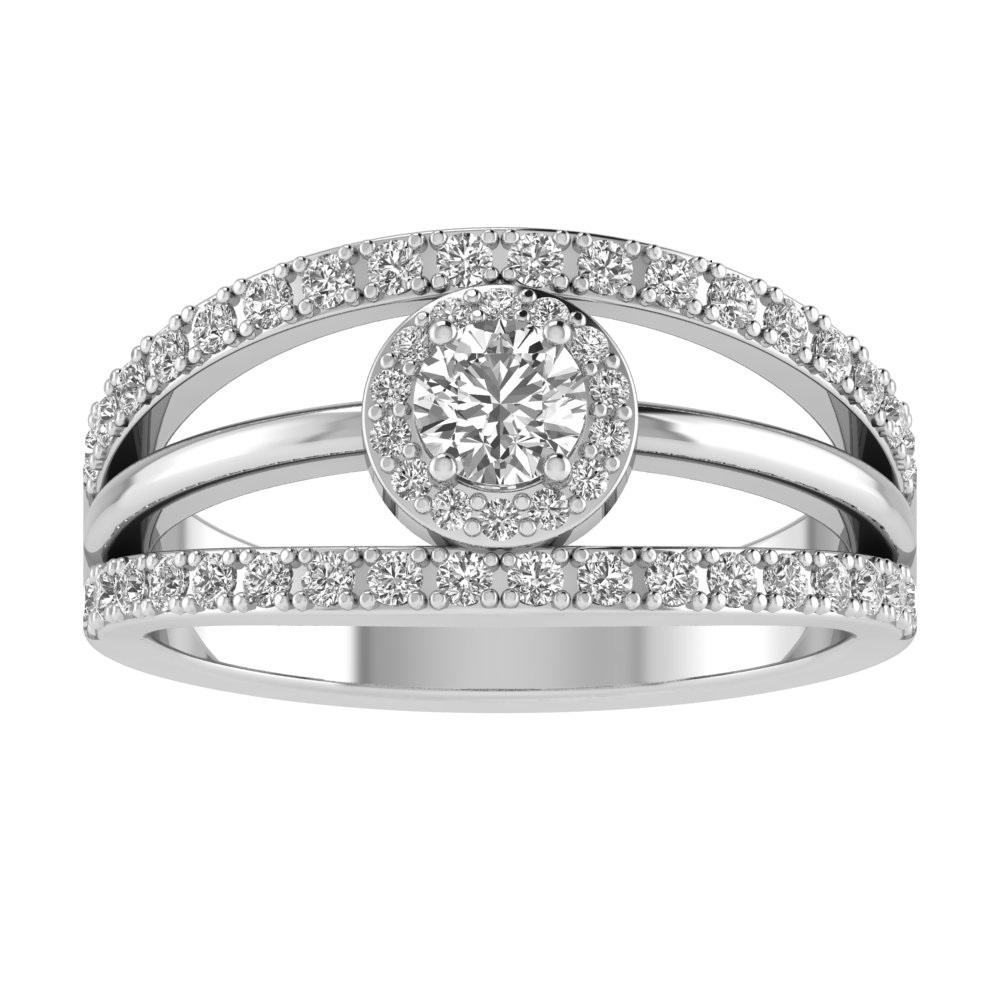 Semi Mount Engagement Ring