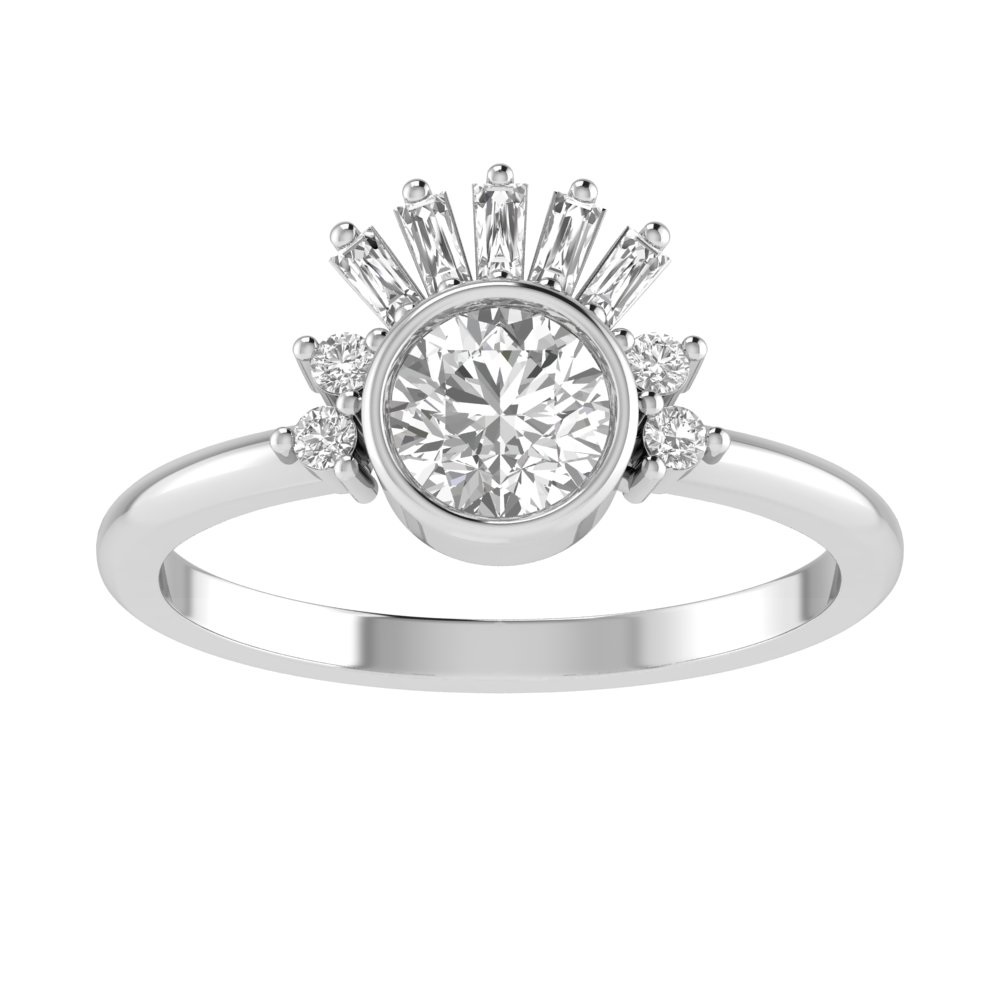 Semi Mount Engagement Ring