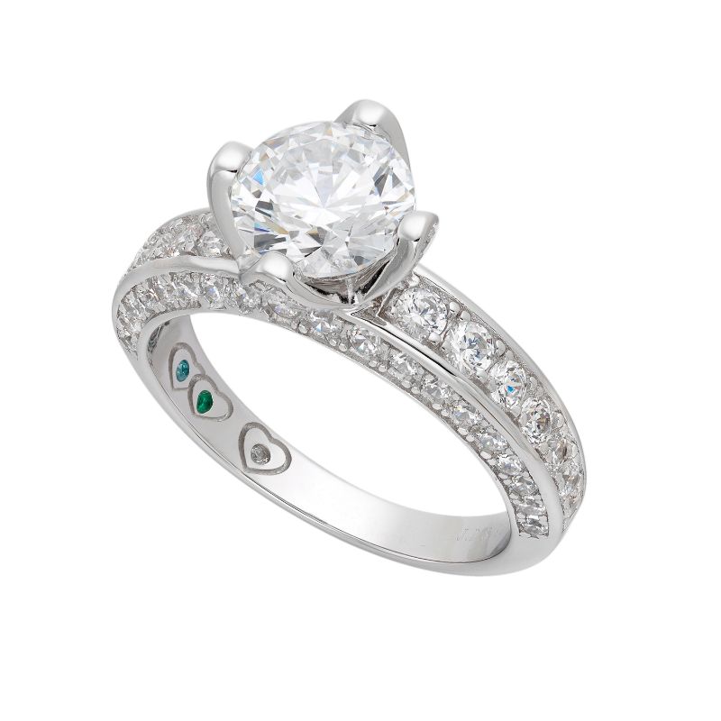 Yours Mine Ours Engagement Ring