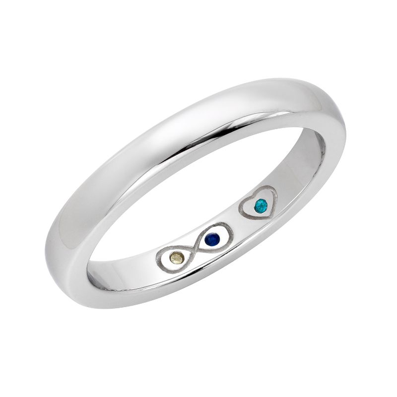 Yours Mine Ours Wedding Band