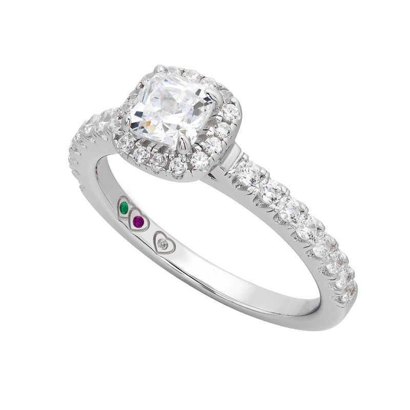 Yours Mine Ours Engagement Ring