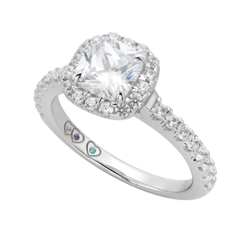 Yours Mine Ours Engagement Ring