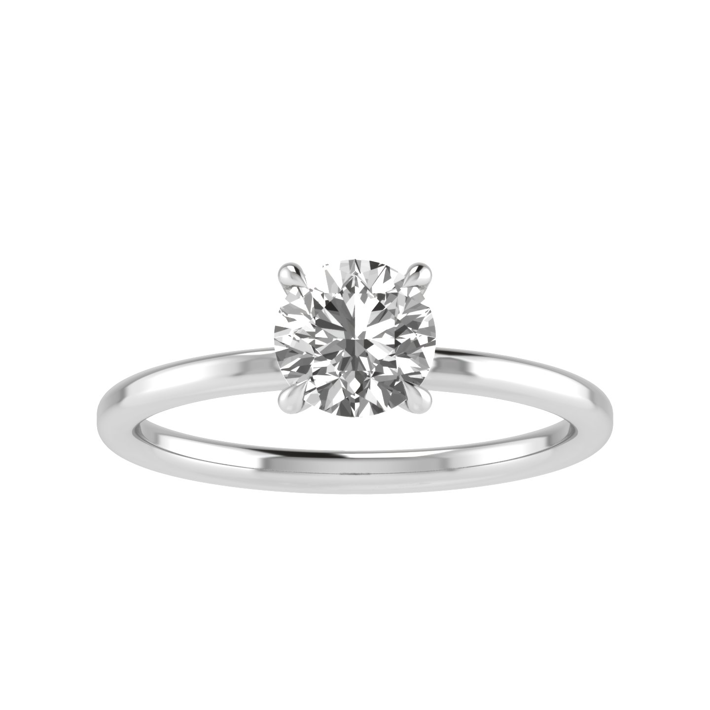 Semi Mount Solitaire Engagement Ring