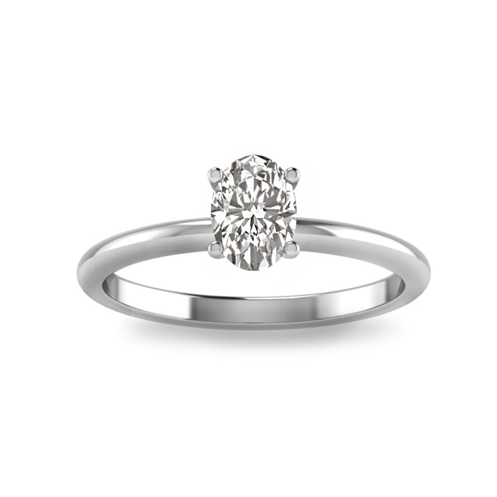 Semi Mount Solitaire Engagement Ring