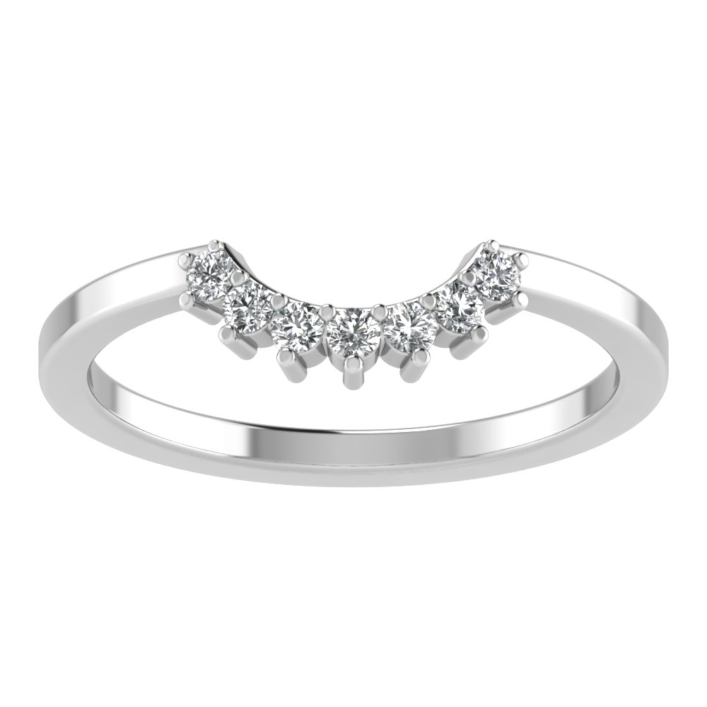 Prong Six Stone Tiara Band