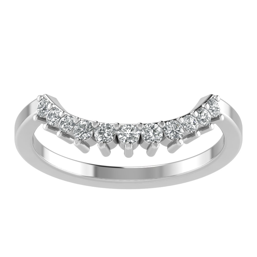 Prong Eleven Stone Tiara Band