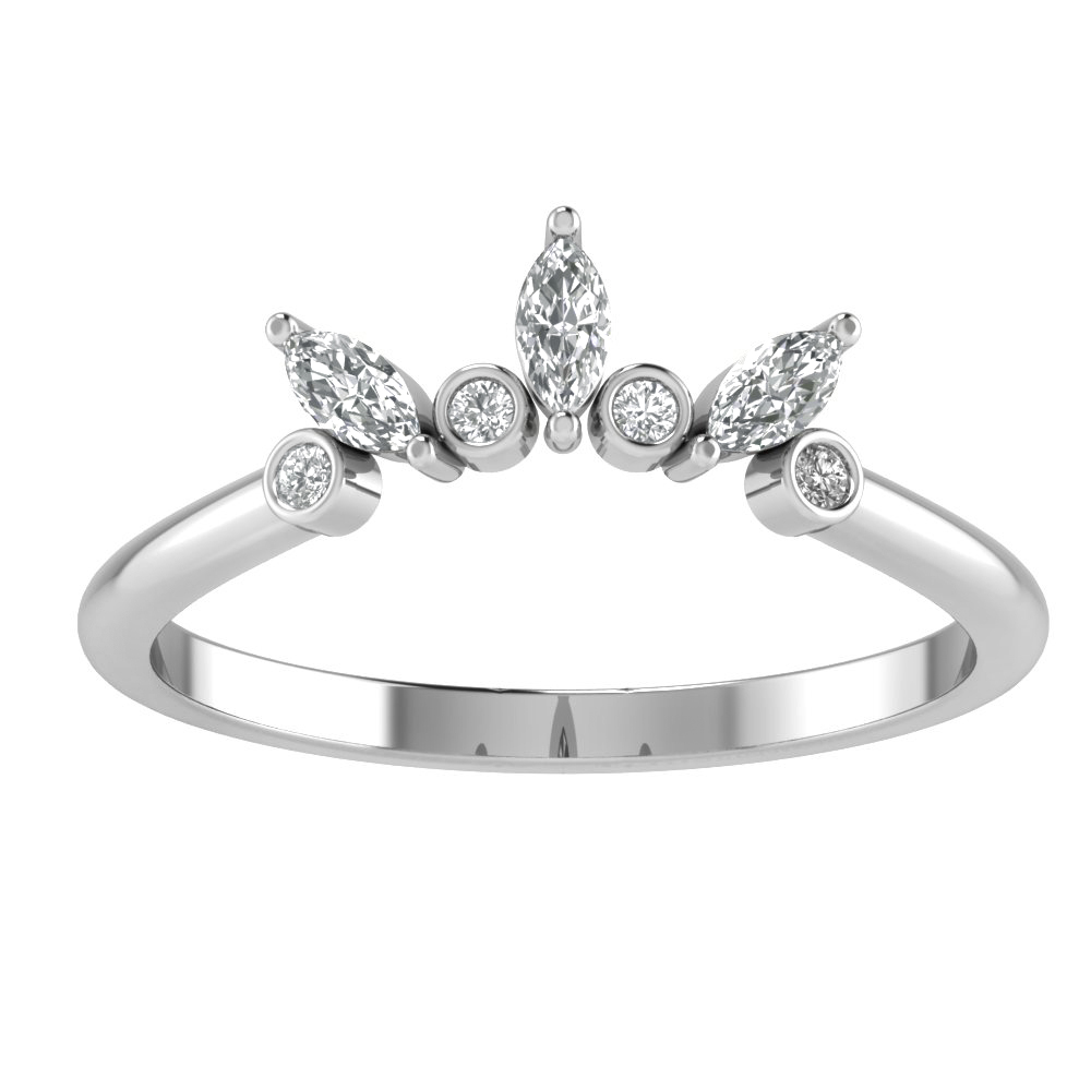 Sunburst Alternating Tiara Band