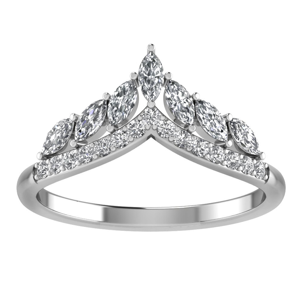 Snow Queen Multi Stone Tiara Band