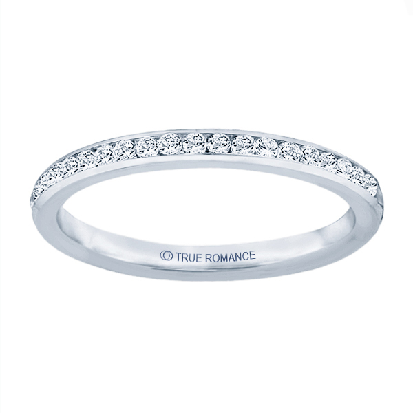 White Gold Straight Band