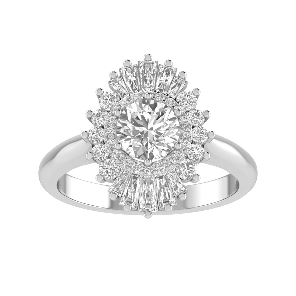 Semi Mount Engagement Ring